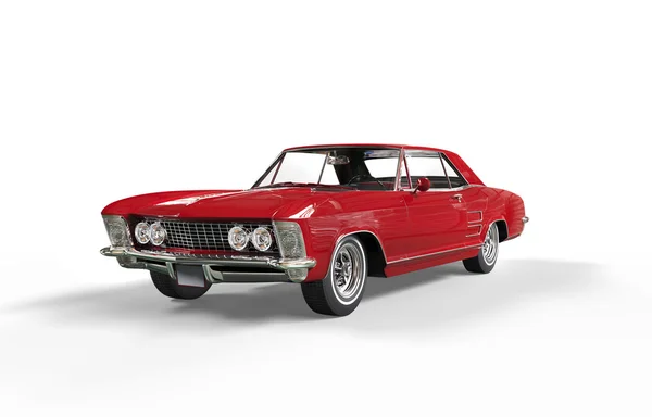 Classic Car Red — Zdjęcie stockowe