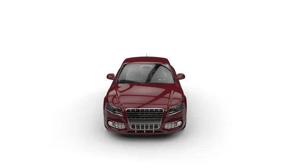 Crimson Model Car — Stock Photo, Image