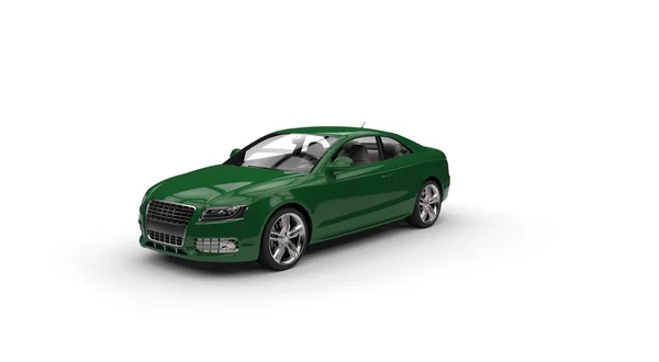 Modello verde auto — Foto Stock