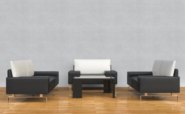 Oturma odası - beyaz Oda