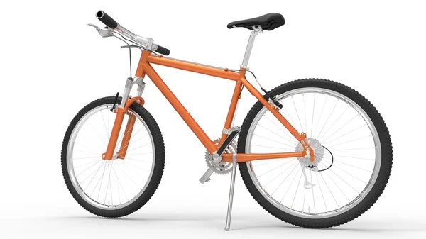 Bicicletta arancione — Foto Stock