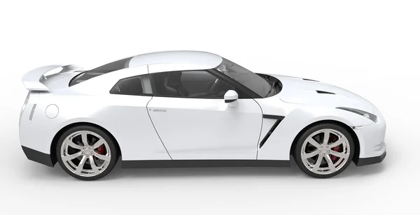 White Sports Car — Stock Photo, Image