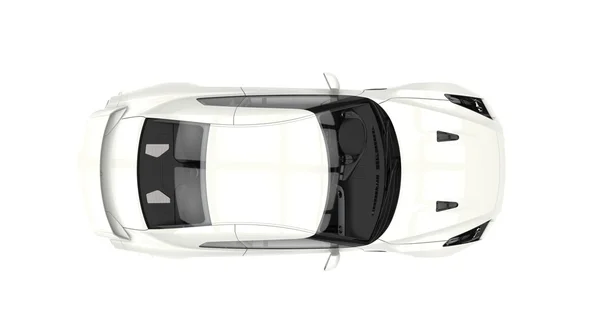 Sports Car - Top View — Stock Photo, Image