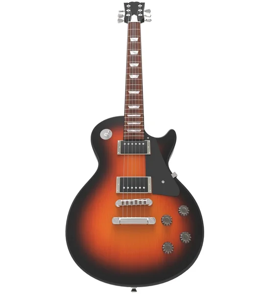 Les Paul Sunburst Guitar — Stock Photo, Image