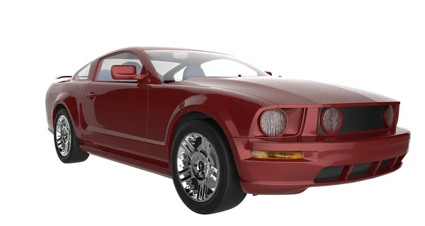 Ford Mustang rojo — Foto de Stock