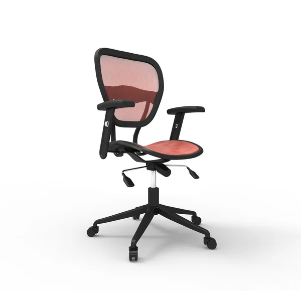 Red Office Chair - Studio Shot — Stock Photo, Image