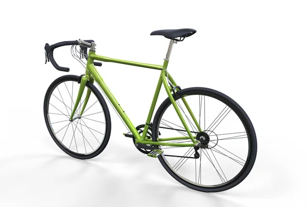 Bicicleta verde do esporte — Fotografia de Stock