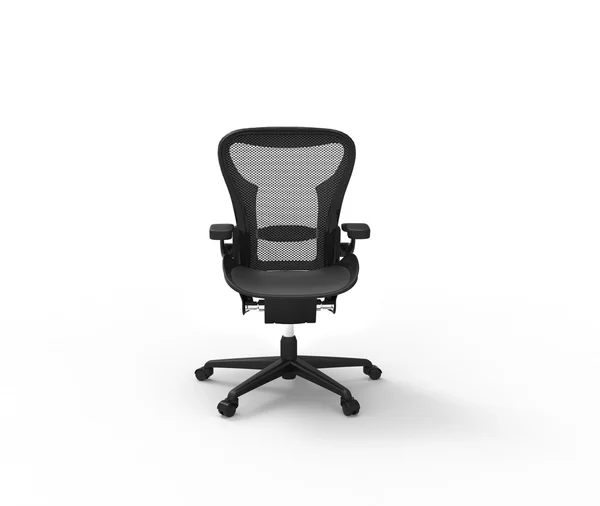 Kancelářská židle - pohled zepředu — Stock fotografie