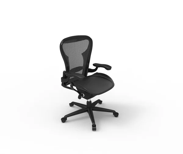 Чорний офісні крісла — стокове фото