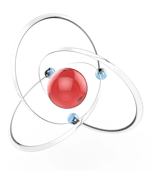 Konfigurację atomu 1 — Zdjęcie stockowe
