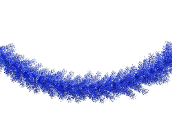 Pino di Natale blu ramoscello — Foto Stock