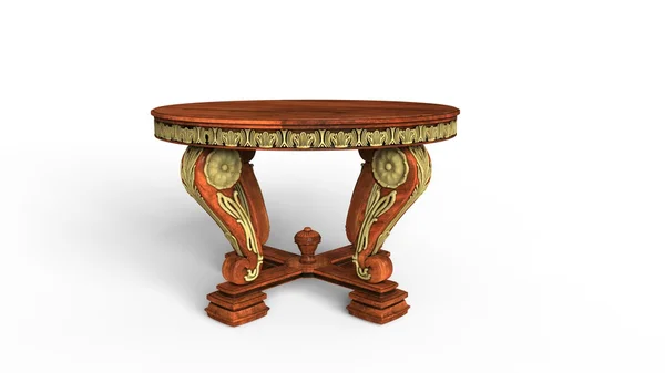 Старый декоративный стол — стоковое фото