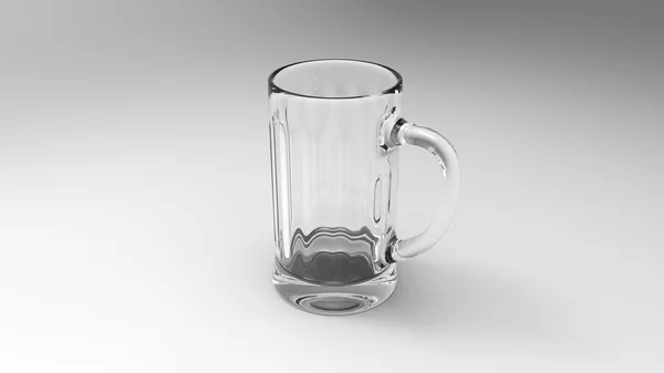 Empty Glass Of Beer — Stock Photo, Image