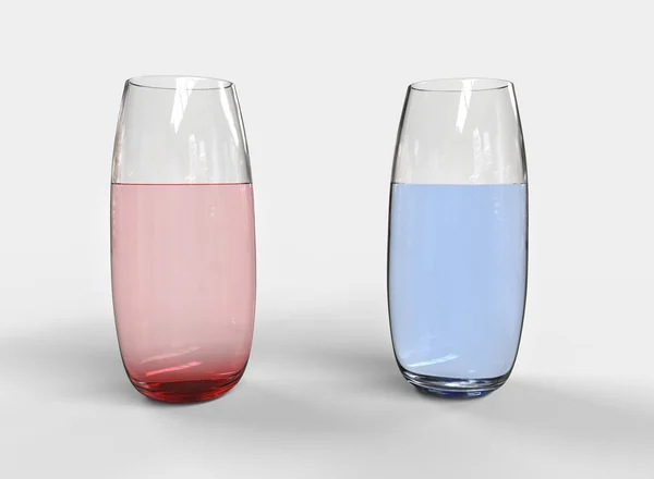 Red And Blue Glasses — Stock Photo, Image