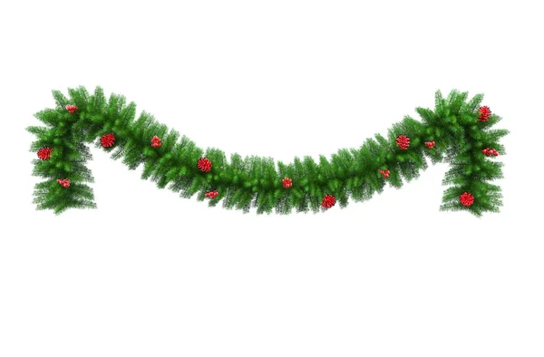 Over the door Christmas Decorations — Stock Photo, Image