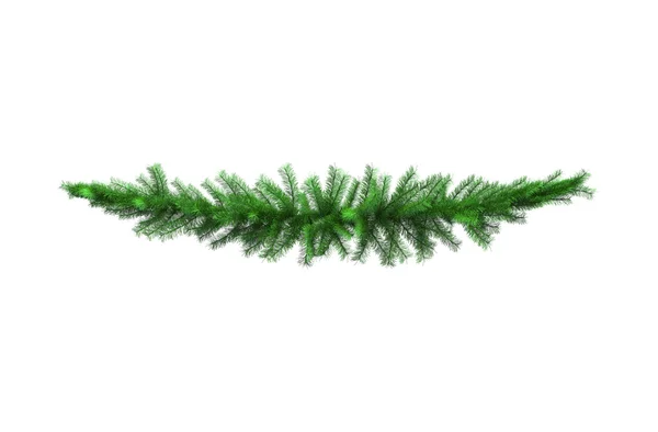 Decorazioni natalizie Pine Branch — Foto Stock