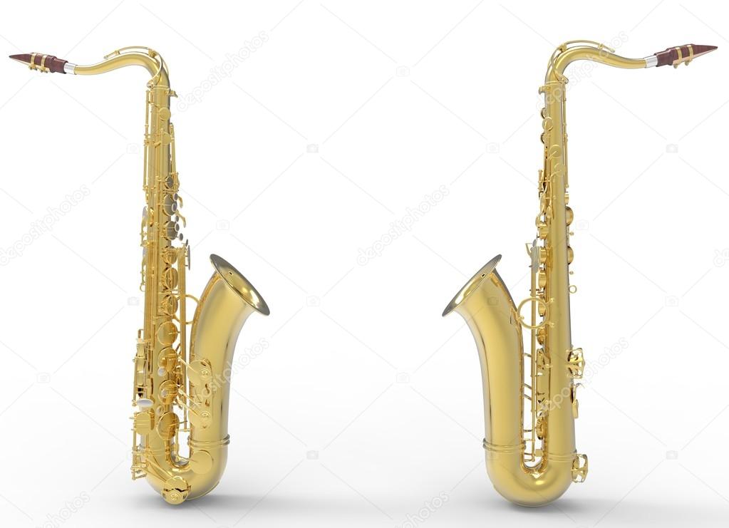 Two Saxophones