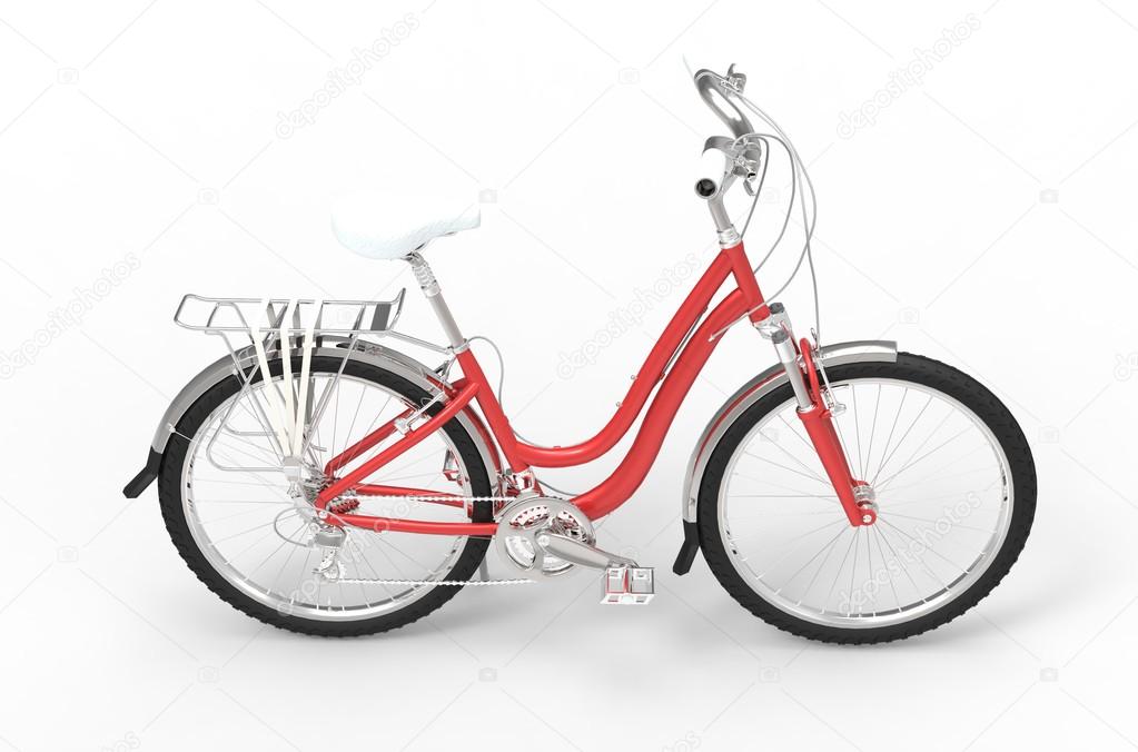 girls red bike