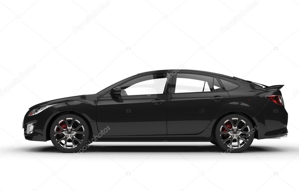Black Car Side View Sports Edition Stock Editorial Photo © Trimitrius