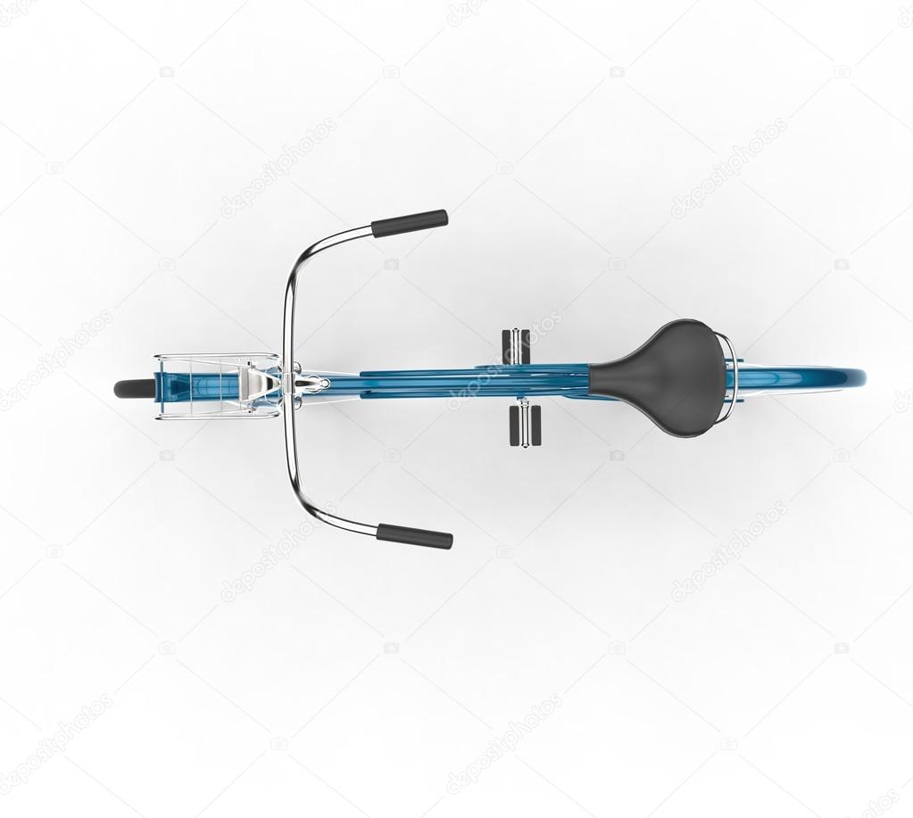 fahrrad von oben