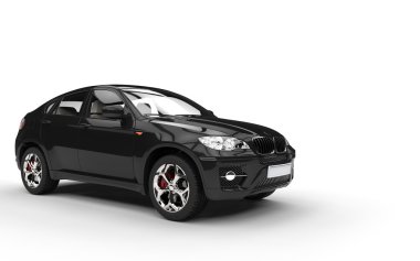 Siyah Suv ön sol görünüm