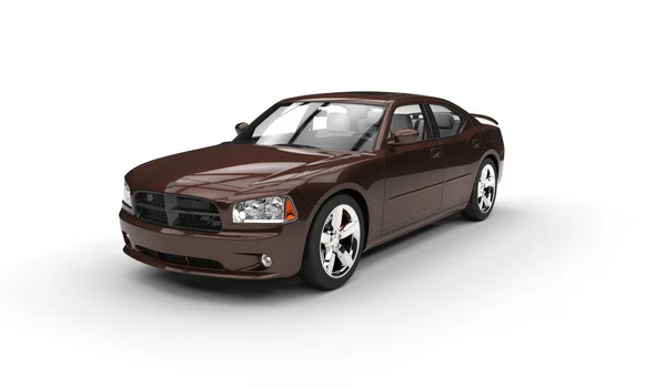 Brown American Car — Stock Photo, Image