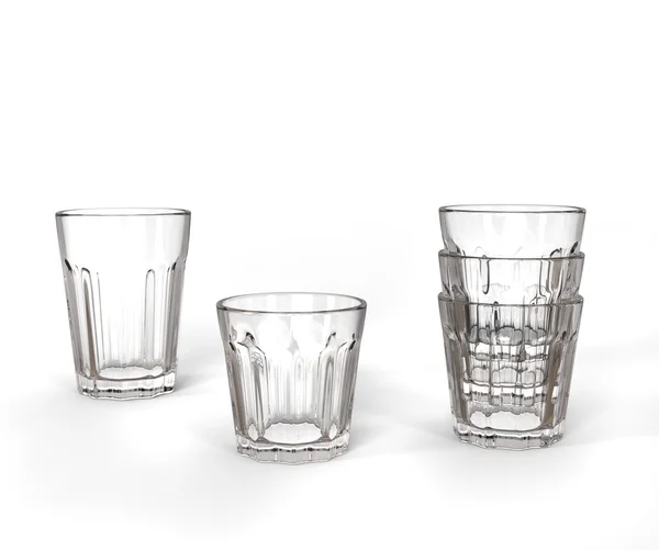 Diverses verres à boire — Photo