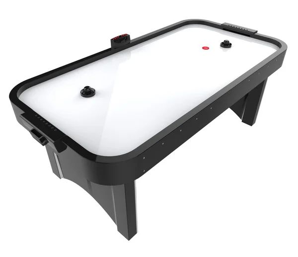 Air hockey table isolated on white background. — Stock Photo, Image