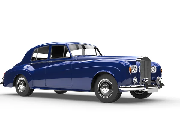 Coche oldtimer azul realmente fresco — Foto de Stock