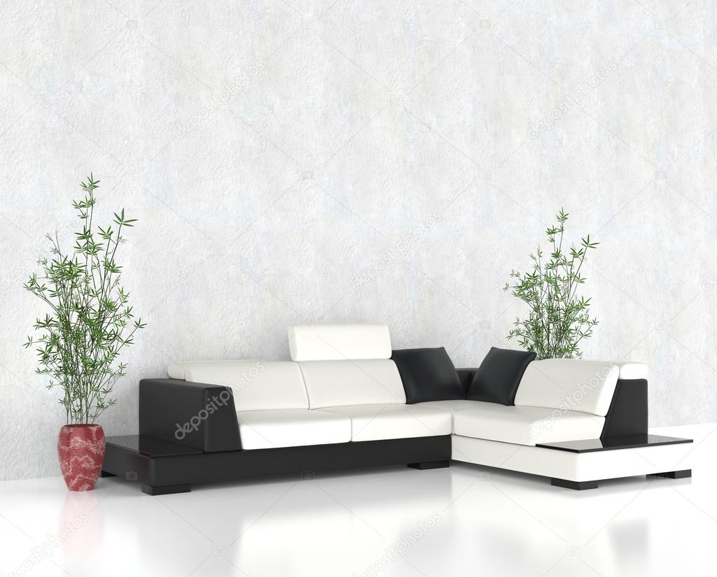 Modern bright living room furniture set