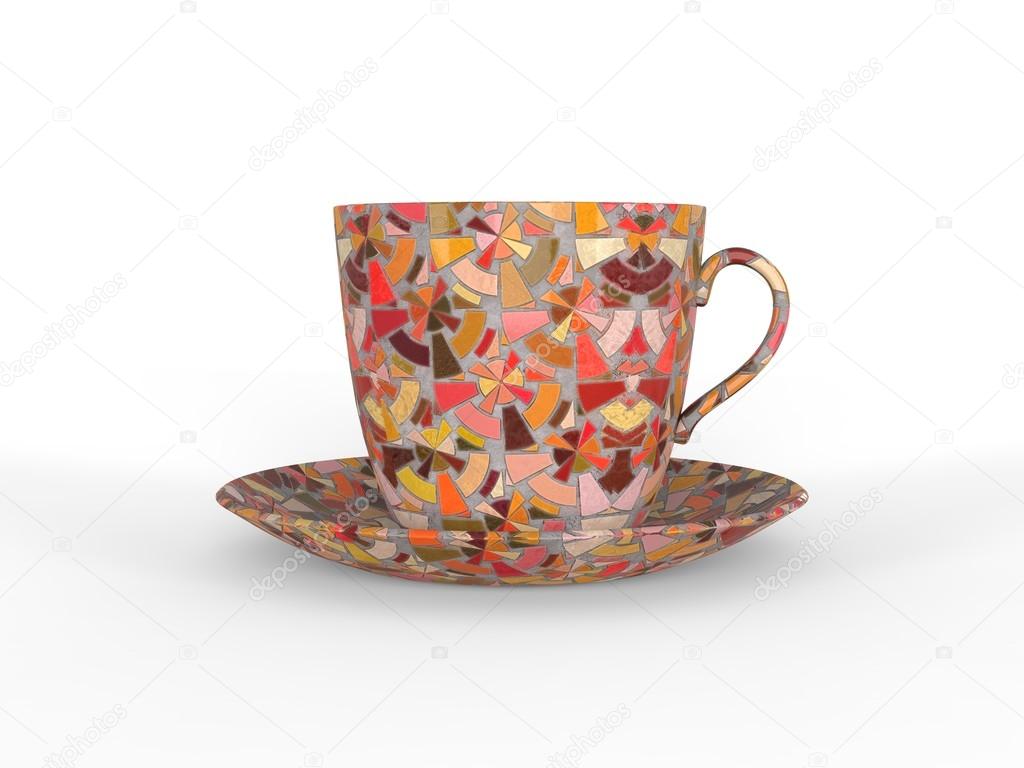 Beautiful Mosaic Coffee Cup