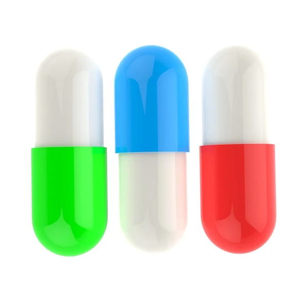 Coloridas píldoras — Foto de Stock