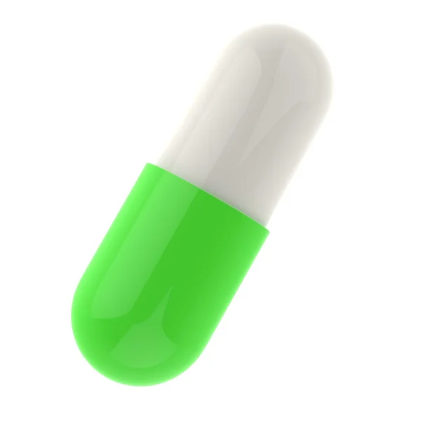 Pill Green — Stock Photo, Image