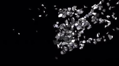 Altı Numara, hareketi bükerek parçalara ayırıyor ve uçup gidiyor.