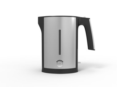 Modern krom su ısıtıcısı-yan görünüm