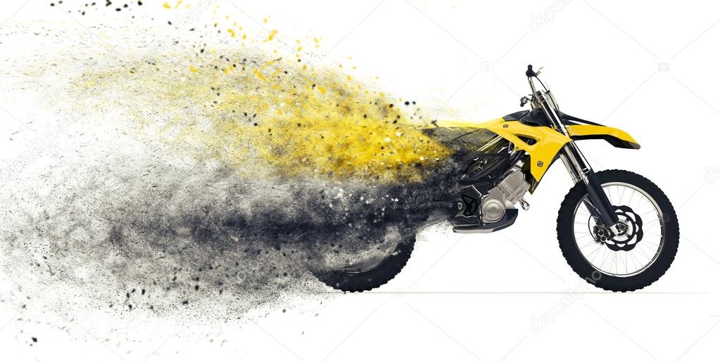 Dirt Bike Disintegration