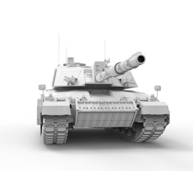 Beyaz Tank - Önden Görünüm