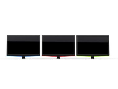 Modern Tv ekranlarında - Önden Görünüm satırı