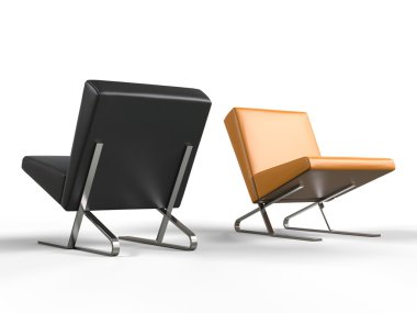 Modern deri koltuklar