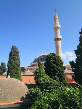 İçinde belgili tanımlık geçmiş eski Minare