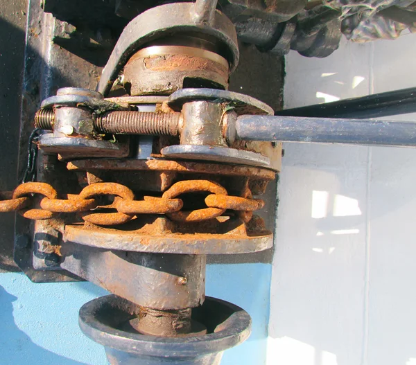 Μηχανισμού αλυσίδα της Άγκυρας — Φωτογραφία Αρχείου