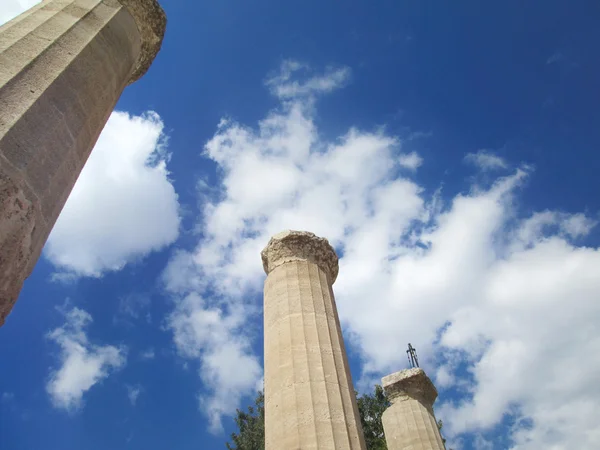 Columnas griegas antiguas —  Fotos de Stock