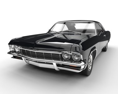 Muscle car - Önden Görünüm portre