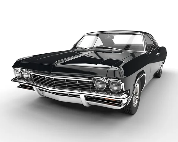 Muscle car - vista frontal primer plano — Foto de Stock