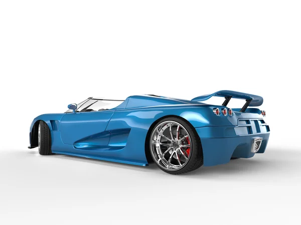 Samochód sportowy - niebieski metalik — Zdjęcie stockowe