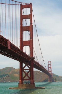 Ünlü Golden Gate Köprüsü San Francisco Kaliforniya