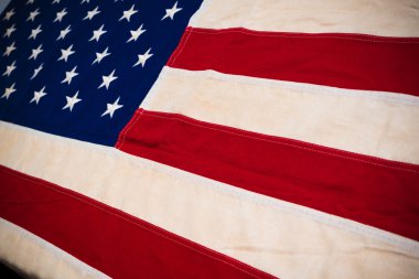 Amerika Birleşik Devletleri bayrağı Close-Up