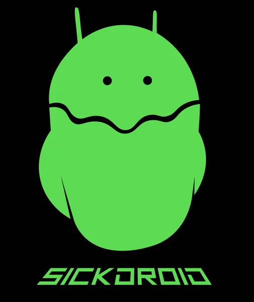 emoticon androidi, hasta android minimalizm yaratıcı logo