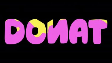 animasyon logosu yazıt donutu renk değiştiriyor