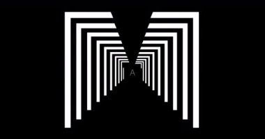 Mimarlar ve inşaatçılar için perspektifli soyut animasyon logosu